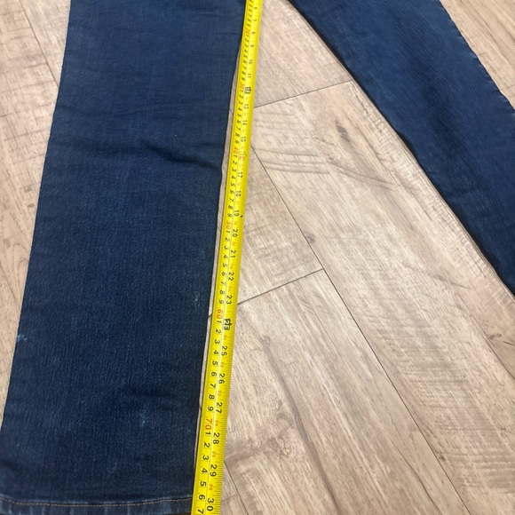 Guess Blue Denim Jeans Brit rocker slim tapered 32/32 - Picture 7 of 7